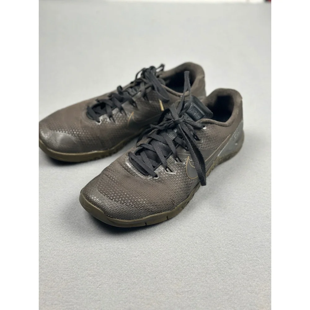 Nike Metcon 4 Mens Training Shoes Olive Green AJ3276-200 Size 10.5